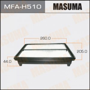 Воздушный фильтр MASUMA HONDA/ ACCORD, CROSSTOUR 08- (1/40) MFA-H510