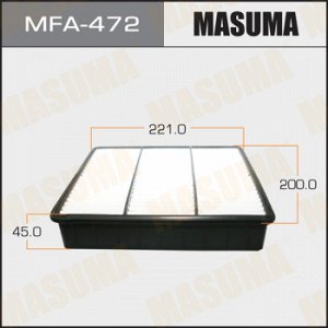 Воздушный фильтр A-349 MASUMA (1/40) MFA-472