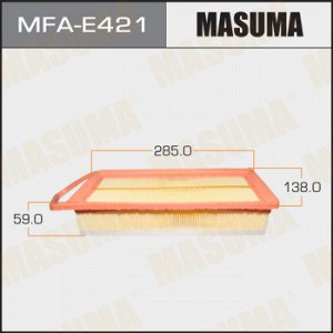 Воздушный фильтр MASUMA PEUGEOT/ 107, 206, 307, 1007/ V1400 01-