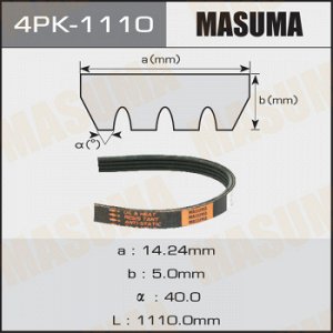 Ремень ручейковый MASUMA 4PK-1110