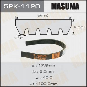 Ремень ручейковый MASUMA 5PK-1120