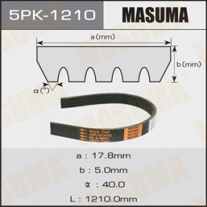 Ремень ручейковый MASUMA 5PK-1210