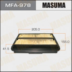 Воздушный фильтр A-855V MASUMA (1/40) MFA-978