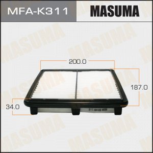 Воздушный фильтр MASUMA LHD DAEWOO/ MATIZ/ V800, V1000 98- (1/40) MFA-K311