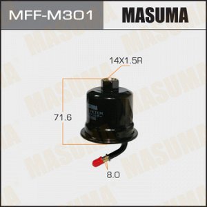 Фильтр топливный MASUMA высокого давления PAJERO MINI/ 4A30, 4A30T MFF-M301