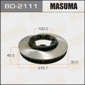 Диск тормозной MASUMA ATLAS/ F24 [уп.2]