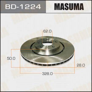 Диск тормозной MASUMA LEXUS/ RX270, 350, 450H [уп.2]