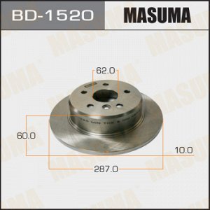 Диск тормозной MASUMA rear CAMRY/ ACV35 [уп.2]