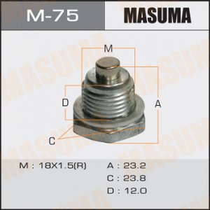 Болт маслосливной A/T С МАГНИТОМ MASUMA Mitsubishi AIRTREK.CU2W