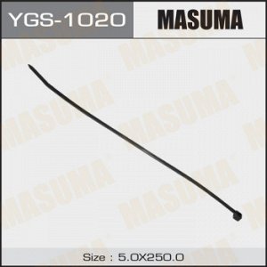 Хомут пластиковый MASUMA черный 5х250мм Ms_YGS-1020. 50шт