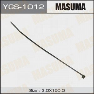 Хомут пластиковый MASUMA черный 3х150 (уп.100шт) YGS-1012