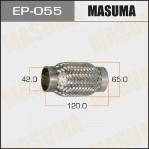 Гофра глушителя MASUMA 42x120