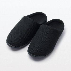 MUJI Recycled Polyester Comfortable Slippers - узкие мужские тапочки с анатомической стелькой