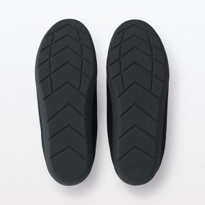 MUJI Recycled Polyester Comfortable Slippers - узкие мужские тапочки с анатомической стелькой