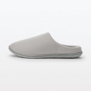 MUJI Recycled Polyester Comfortable Slippers - узкие мужские тапочки с анатомической стелькой