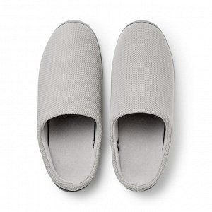 MUJI Recycled Polyester Comfortable Slippers - узкие мужские тапочки с анатомической стелькой