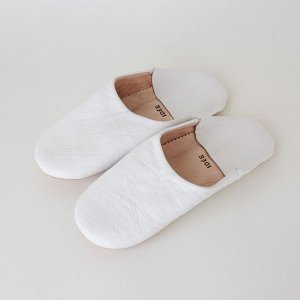 MUJI IDÉE Babouche - кожаные тапочки-бабуши