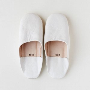 MUJI IDÉE Babouche - кожаные тапочки-бабуши