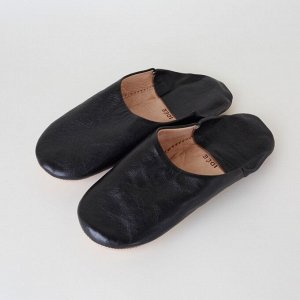 MUJI IDÉE Babouche - кожаные тапочки-бабуши