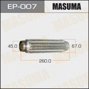 Гофра глушителя MASUMA 45x260