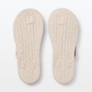 MUJI Room Sandals with Thong Strap - домашние сандалии с перемычкой
