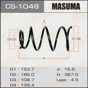 Пружина подвески MASUMA front HIGHLANDER HV/ MHU23