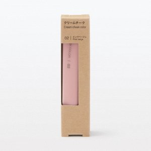 MUJI Cream Cheek Apricot – кремовые румяна, абрикосовые