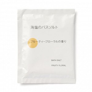 MUJI Sea Salt Bath Soak Fruity Floral – морская соль для ванн с фруктово-цветочным ароматом