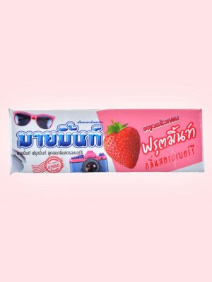 Конфета жевательная со вкусом мяты и клубники Boonprasert "Mymint" Fruit Mint 32 гр из Таиланда