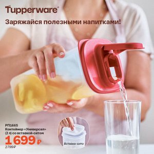 Контейнер «Универсал» (2 л) с вставкой-ситом