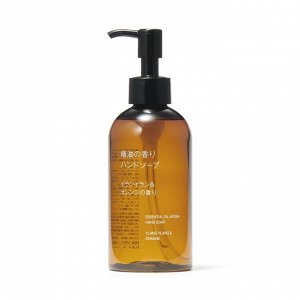 MUJI Essential Oil Hand Soap Ylang Ylang & Orange – жидкое мыло для рук с ароматом иланг-иланга и апельсина