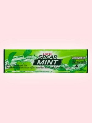 Резинка жевательная Spearmint "Мята" Thai Lotte 13,5 гр		 из Таиланда
