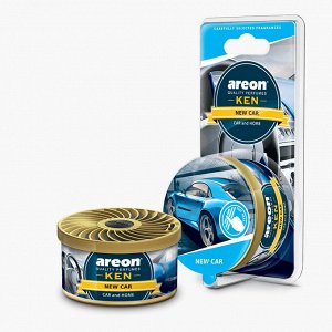 Ароматизатор AREON жел.банка GEL KEN BLISTER New Car