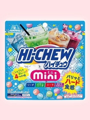 Конфеты  жевательные Hi-Chew Mini 4 вкуса, Morinaga, 60 гр из Японии