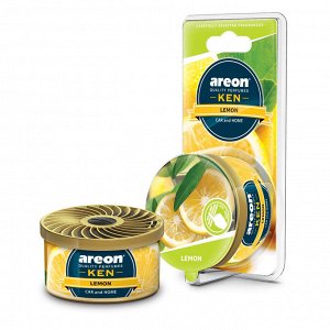 Ароматизатор AREON жел.банка GEL KEN BLISTER лимон