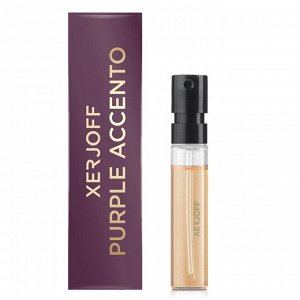 XERJOFF V PURPLE ACCENTO edp 2ml vial м(н) парфюмерная вода