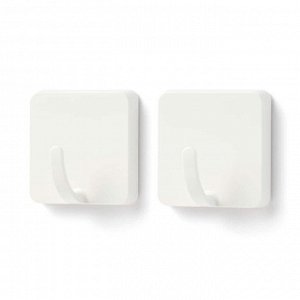 MUJI Repositionable Adhesive Strip Hook - клеящийся крючок на липкой основе, набор 2 шт.