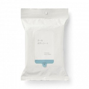 MUJI Cool Body Sheets – охлаждающие салфетки для тела