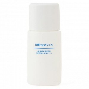 MUJI Sunscreen Gel SPF50+ – солнцезащитный гель в дорожном формате