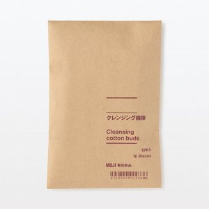 MUJI Cleansing Cotton Swabs – ватные палочки с очищающей жидкостью