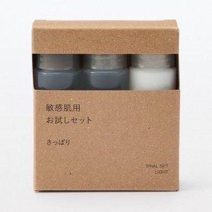 MUJI Sensitive Skin Trial Set (Fresh Type) – пробный набор для чувствительной кожи