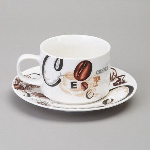 Элегантный кофейный набор "Coffee Mania" на 2 персоны, 4 предмета, 180 мл, 1 шт.