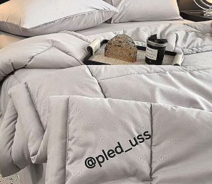 Постельное белье с готовым одеялом сатин