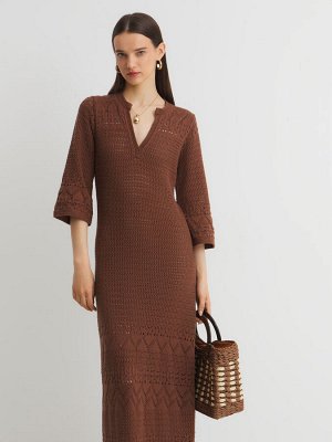 Женское платье кроше MAISON DAVID