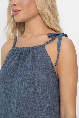 Сарафан Укрась лето! (джинс) П13853-10М
