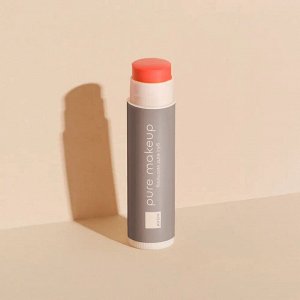 Бальзам для губ «Сочный цвет» Pure Makeup, цвет Просто персик