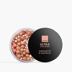 Хайлайтер в шариках Ultra Colour, цвет Розовое золото