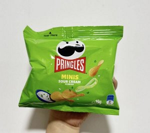 Принглс мини сметана лук Pringles minis 19 гр.