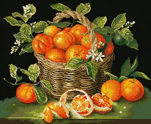 Набор (алмазная мозаика) Сочные апельсины