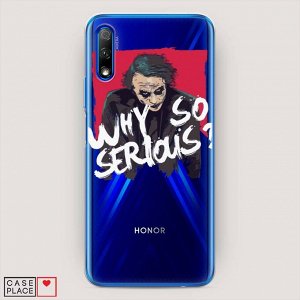 Силиконовый чехол Джокер Why на Huawei Honor 9X Pro